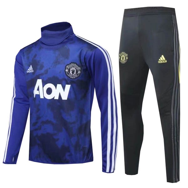 Chandal Manchester United 2019-20 Azul Negro Blanco